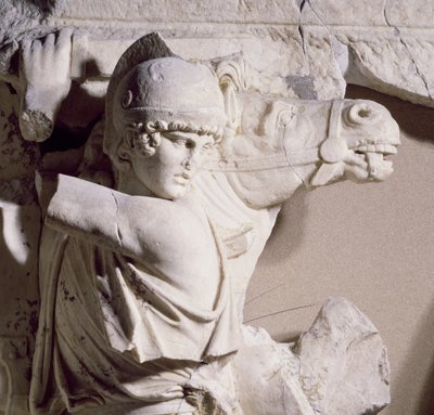 Battle scene, c.169 (detail) by Roman